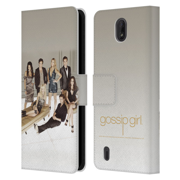 Gossip Girl Graphics Poster Leather Book Wallet Case Cover For Nokia C01 Plus/C1 2nd Edition