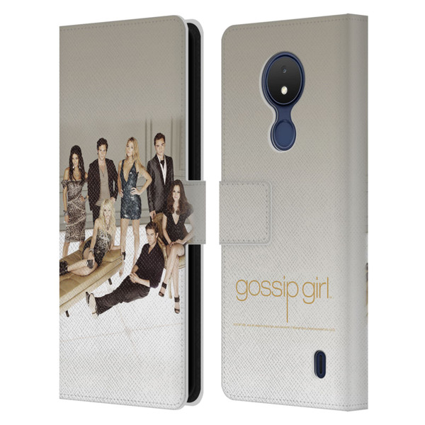 Gossip Girl Graphics Poster Leather Book Wallet Case Cover For Nokia C21