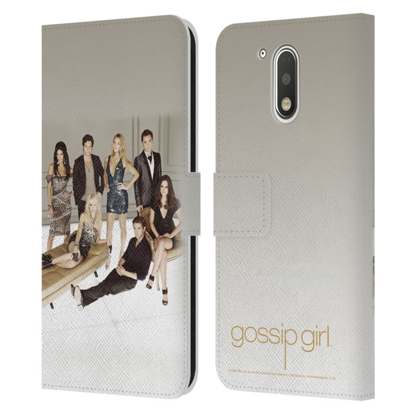 Gossip Girl Graphics Poster Leather Book Wallet Case Cover For Motorola Moto G41