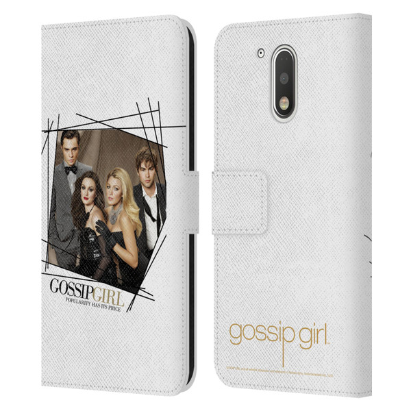 Gossip Girl Graphics Poster 2 Leather Book Wallet Case Cover For Motorola Moto G41