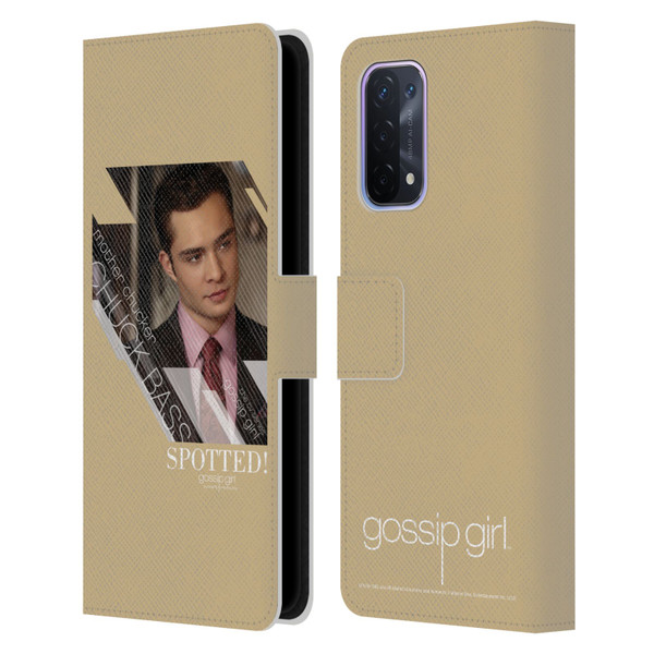 Gossip Girl Graphics Chuck Leather Book Wallet Case Cover For OPPO A54 5G