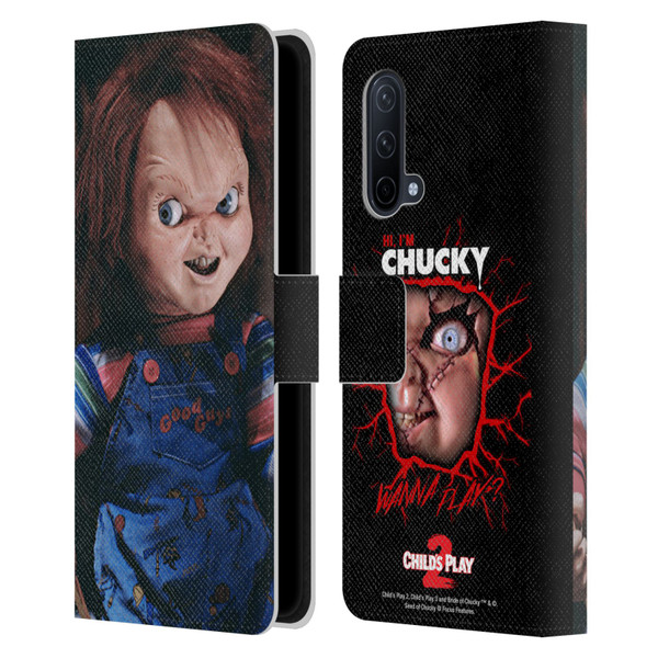 Child's Play II Key Art Doll Leather Book Wallet Case Cover For OnePlus Nord CE 5G