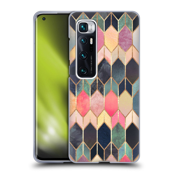 Elisabeth Fredriksson Geometric Design And Pattern Colourful Stained Glass Soft Gel Case for Xiaomi Mi 10 Ultra 5G