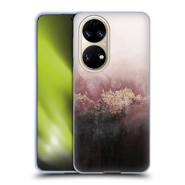 Elisabeth Fredriksson Sparkles Pink Sky Soft Gel Case for Huawei P50