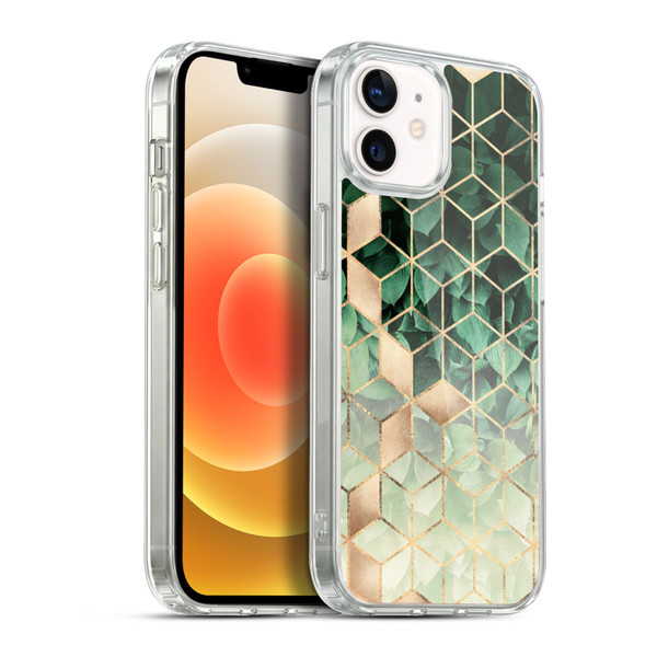 Elisabeth Fredriksson Sparkles Leaves And Cubes Soft Gel Case for Apple iPhone 12 / iPhone 12 Pro & MagSafe