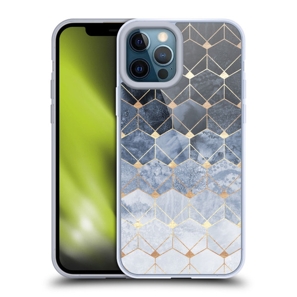 Elisabeth Fredriksson Sparkles Hexagons And Diamonds Soft Gel Case for Apple iPhone 12 Pro Max