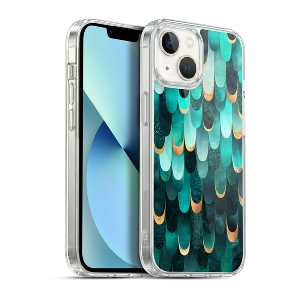 Elisabeth Fredriksson Sparkles Turquoise Soft Gel Case for Apple iPhone 13