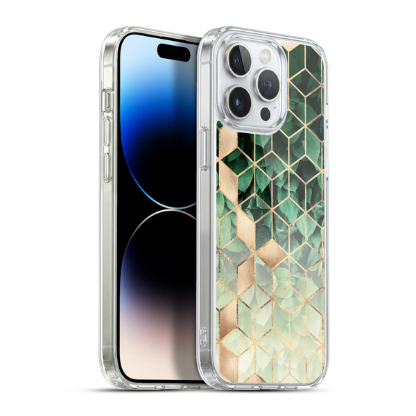 Elisabeth Fredriksson Sparkles Leaves And Cubes Soft Gel Case for Apple iPhone 13 Pro Max & MagSafe
