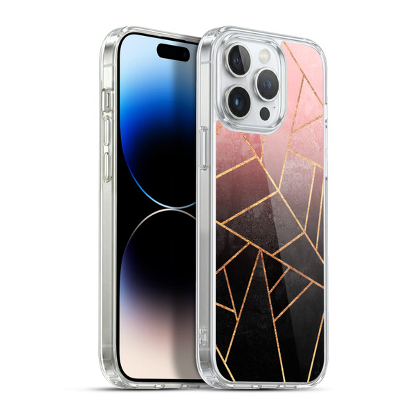 Elisabeth Fredriksson Sparkles Pink And Black Soft Gel Case for Apple iPhone 13 Pro Max & MagSafe