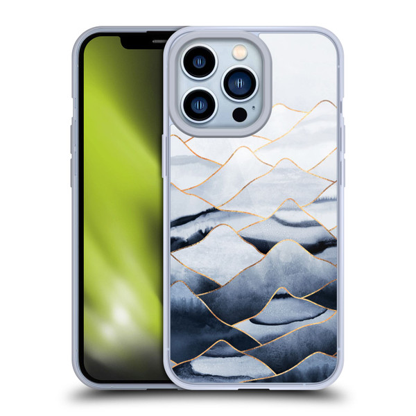 Elisabeth Fredriksson Sparkles Mountains Soft Gel Case for Apple iPhone 13 Pro