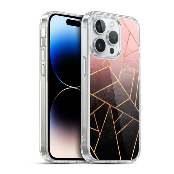 Elisabeth Fredriksson Sparkles Pink And Black Soft Gel Case for Apple iPhone 13 Pro & MagSafe