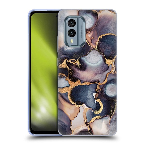 Elisabeth Fredriksson Sparkles Dreamy Ink Soft Gel Case for Nokia X30
