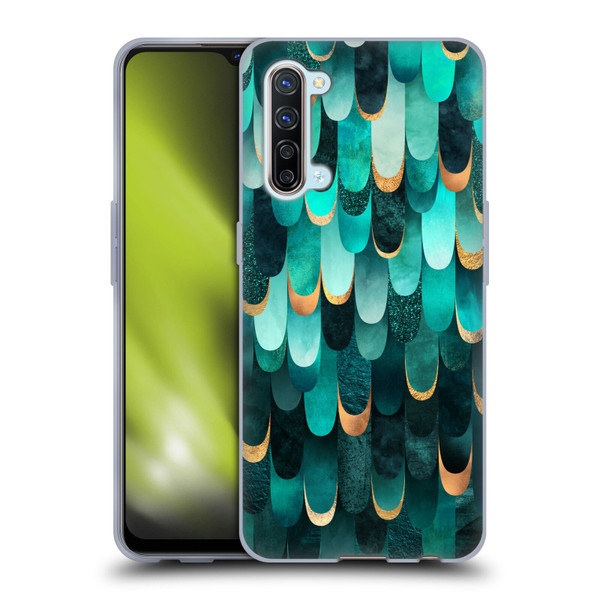 Elisabeth Fredriksson Sparkles Turquoise Soft Gel Case for OPPO Find X2 Lite 5G