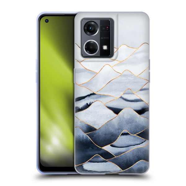 Elisabeth Fredriksson Sparkles Mountains Soft Gel Case for OPPO Reno8 4G