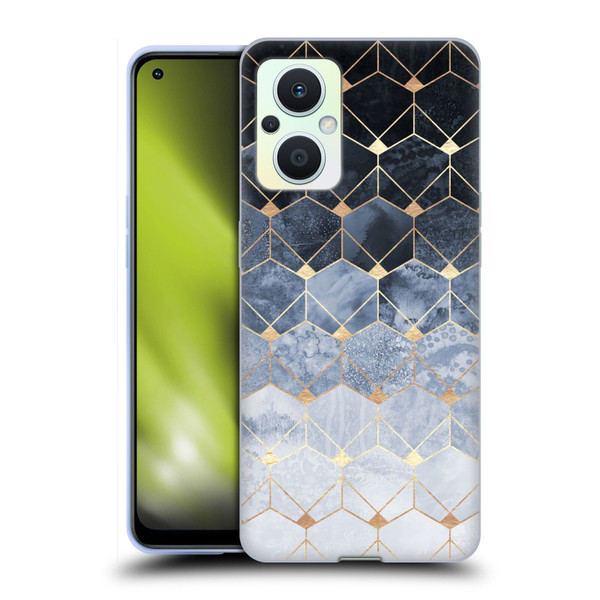 Elisabeth Fredriksson Sparkles Hexagons And Diamonds Soft Gel Case for OPPO Reno8 Lite