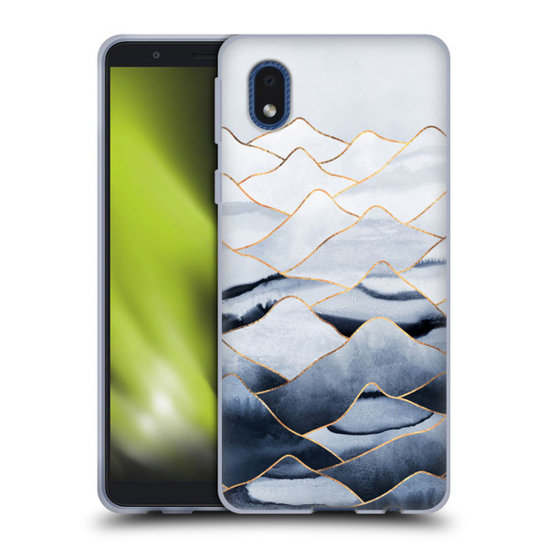 Elisabeth Fredriksson Sparkles Mountains Soft Gel Case for Samsung Galaxy A01 Core (2020)