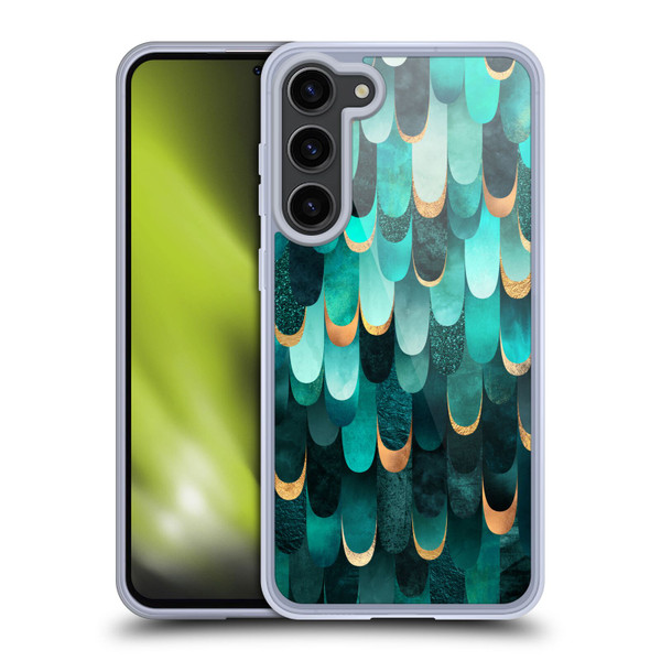 Elisabeth Fredriksson Sparkles Turquoise Soft Gel Case for Samsung Galaxy S23+ 5G