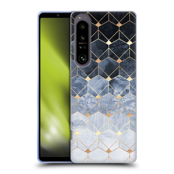 Elisabeth Fredriksson Sparkles Hexagons And Diamonds Soft Gel Case for Sony Xperia 1 IV