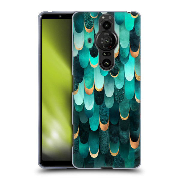Elisabeth Fredriksson Sparkles Turquoise Soft Gel Case for Sony Xperia Pro-I