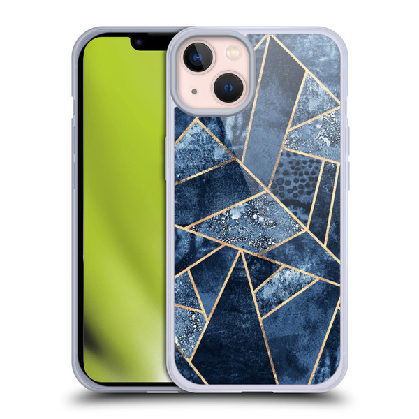 Elisabeth Fredriksson Stone Collection Blue Soft Gel Case for Apple iPhone 13