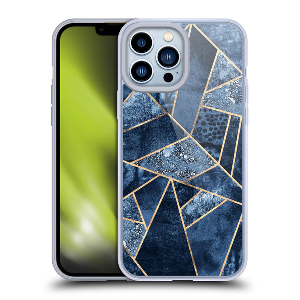 Elisabeth Fredriksson Stone Collection Blue Soft Gel Case for Apple iPhone 13 Pro Max