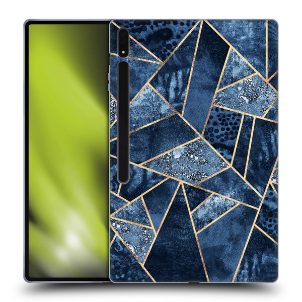 Elisabeth Fredriksson Stone Collection Blue Soft Gel Case for Samsung Galaxy Tab S8 Ultra