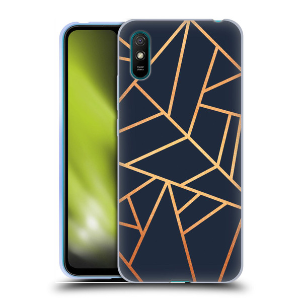 Elisabeth Fredriksson Stone Collection Copper And Midnight Navy Soft Gel Case for Xiaomi Redmi 9A / Redmi 9AT