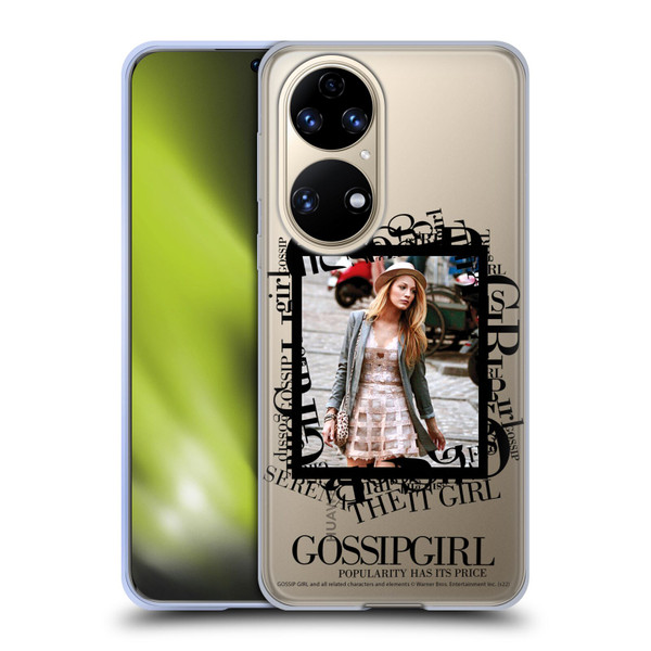 Gossip Girl Graphics Serena Soft Gel Case for Huawei P50