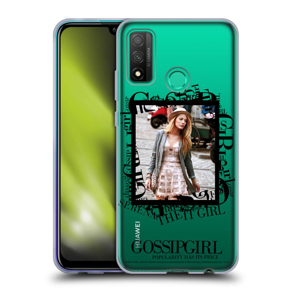 Gossip Girl Graphics Serena Soft Gel Case for Huawei P Smart (2020)