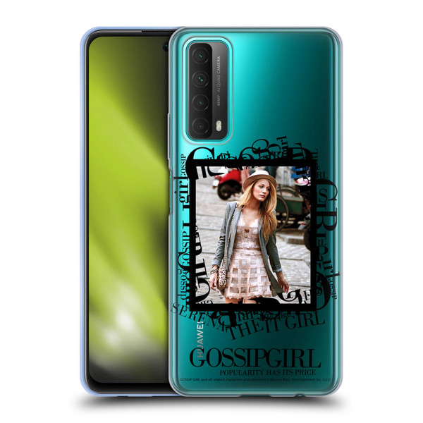 Gossip Girl Graphics Serena Soft Gel Case for Huawei P Smart (2021)