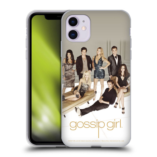 Gossip Girl Graphics Poster Soft Gel Case for Apple iPhone 11