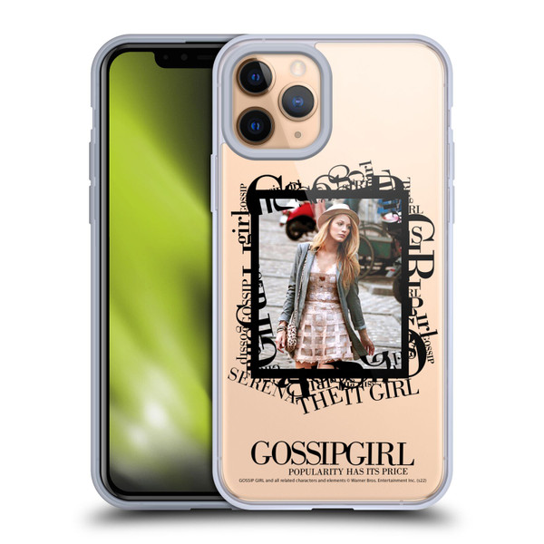 Gossip Girl Graphics Serena Soft Gel Case for Apple iPhone 11 Pro