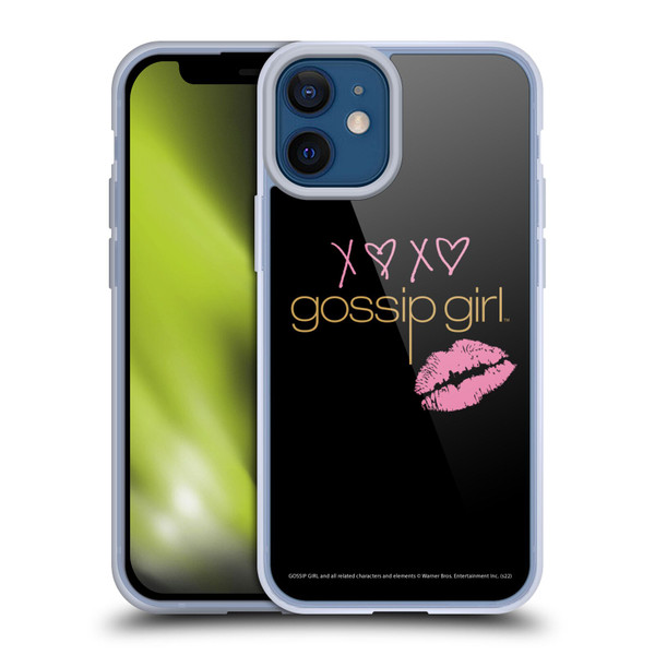 Gossip Girl Graphics XOXO Soft Gel Case for Apple iPhone 12 Mini
