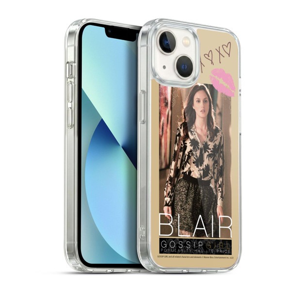 Gossip Girl Graphics Blair Soft Gel Case for Apple iPhone 13