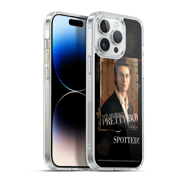 Gossip Girl Graphics Nate Soft Gel Case for Apple iPhone 13 Pro Max & MagSafe