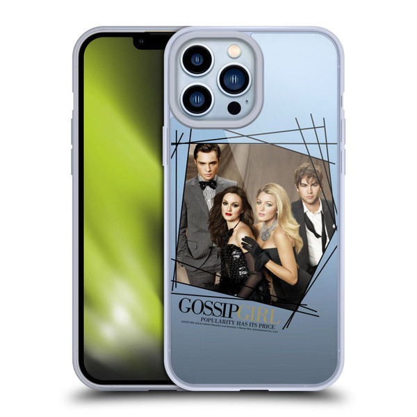 Gossip Girl Graphics Poster 2 Soft Gel Case for Apple iPhone 13 Pro Max & MagSafe