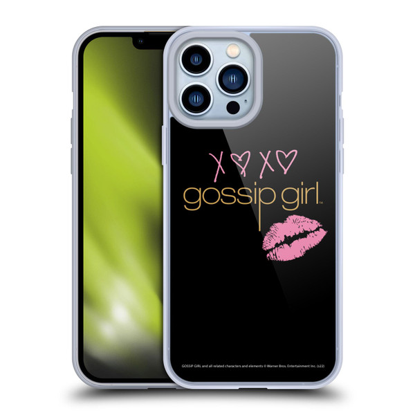 Gossip Girl Graphics XOXO Soft Gel Case for Apple iPhone 13 Pro Max