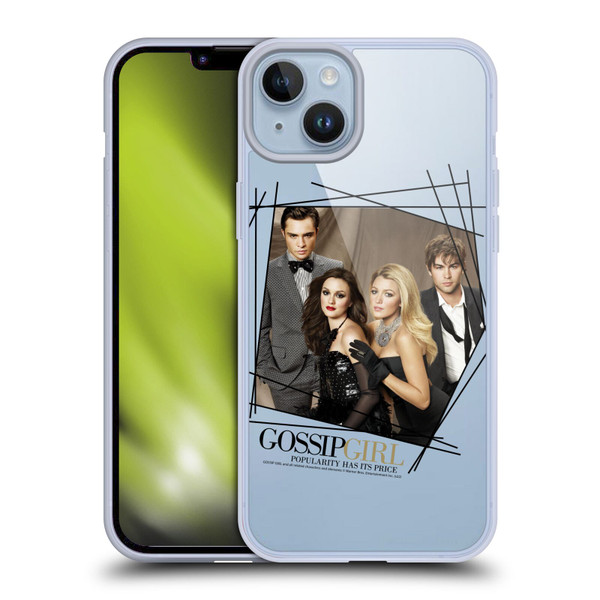 Gossip Girl Graphics Poster 2 Soft Gel Case for Apple iPhone 14 Plus