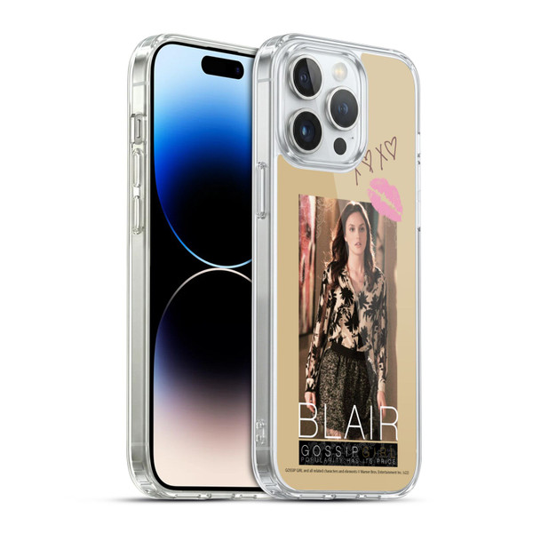 Gossip Girl Graphics Blair Soft Gel Case for Apple iPhone 14 Pro Max & MagSafe