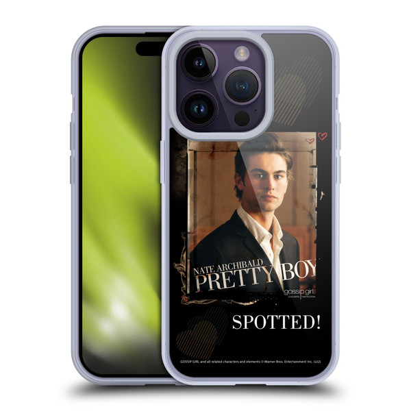 Gossip Girl Graphics Nate Soft Gel Case for Apple iPhone 14 Pro