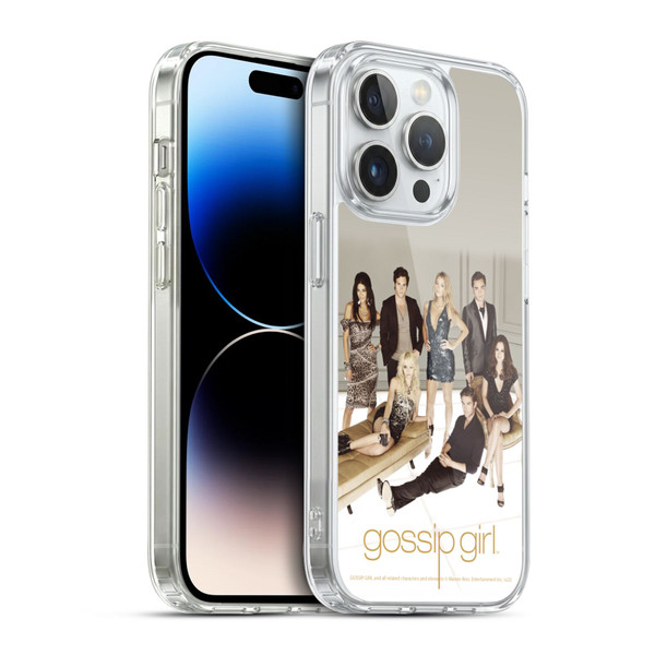 Gossip Girl Graphics Poster Soft Gel Case for Apple iPhone 14 Pro & MagSafe