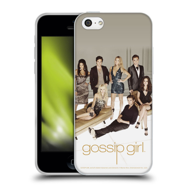Gossip Girl Graphics Poster Soft Gel Case for Apple iPhone 5c