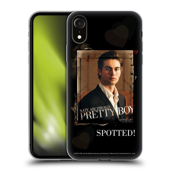 Gossip Girl Graphics Nate Soft Gel Case for Apple iPhone XR