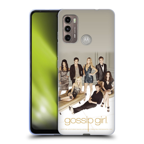 Gossip Girl Graphics Poster Soft Gel Case for Motorola Moto G60 / Moto G40 Fusion