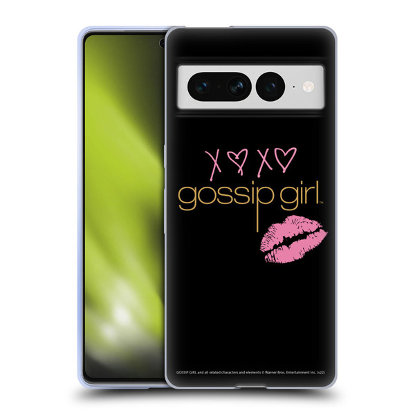 Gossip Girl Graphics XOXO Soft Gel Case for Google Pixel 7 Pro