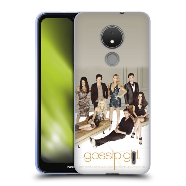 Gossip Girl Graphics Poster Soft Gel Case for Nokia C21