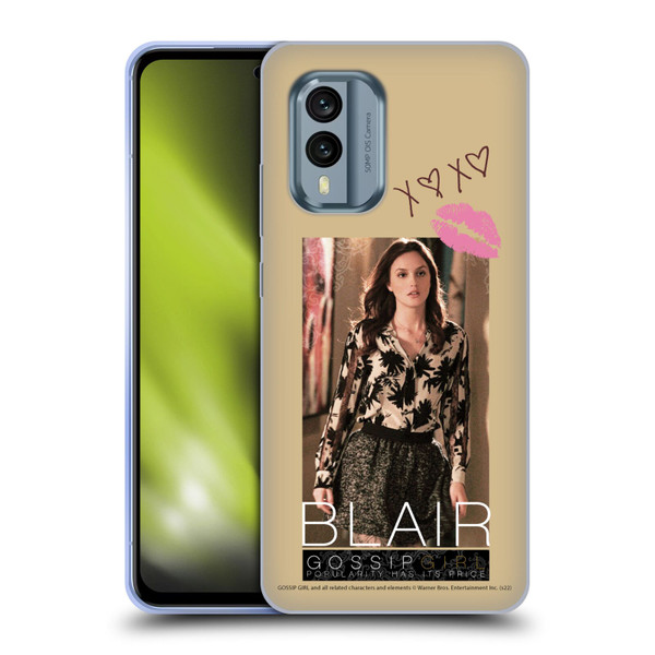 Gossip Girl Graphics Blair Soft Gel Case for Nokia X30