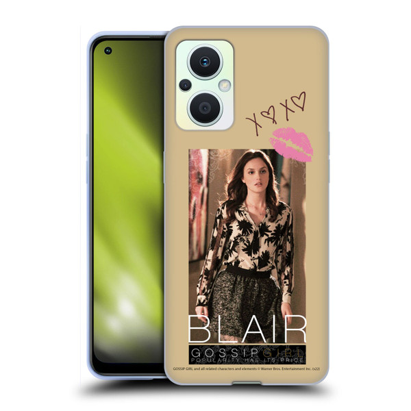 Gossip Girl Graphics Blair Soft Gel Case for OPPO Reno8 Lite