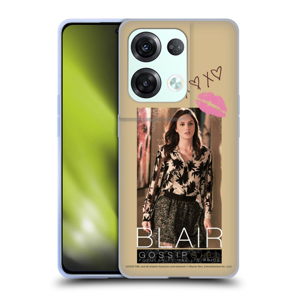 Gossip Girl Graphics Blair Soft Gel Case for OPPO Reno8 Pro