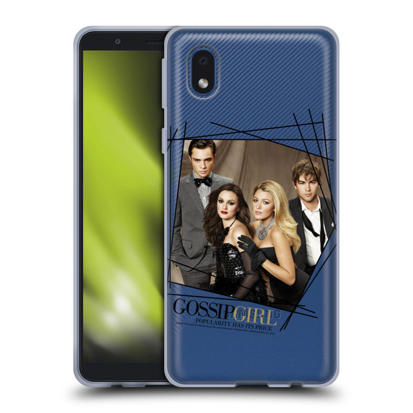 Gossip Girl Graphics Poster 2 Soft Gel Case for Samsung Galaxy A01 Core (2020)